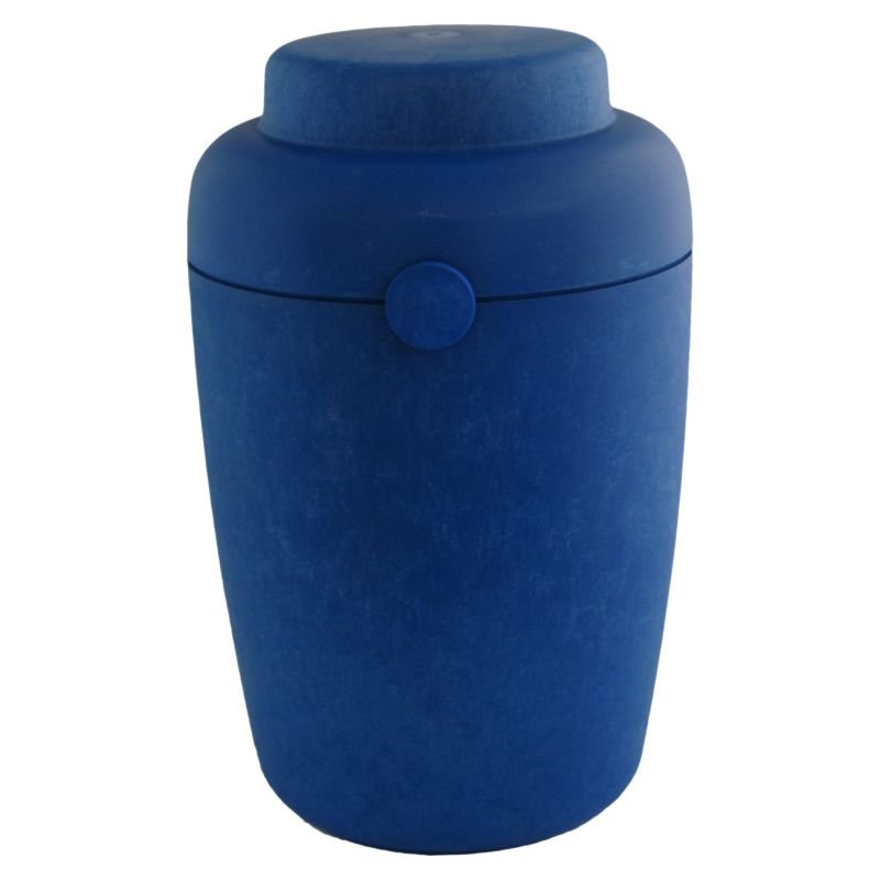 ECO-BIO urne blue-blue Danish Biofiber