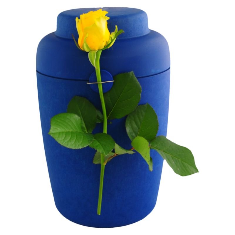 ECO-BIO urne blue-rose Danish Biofiber